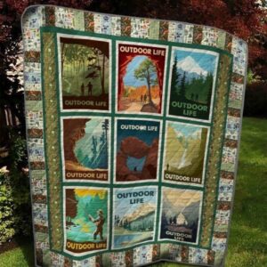 Outdoor Life Hiking Quilt Blanket  Quilt